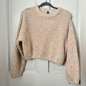Chunky knit sweater size M